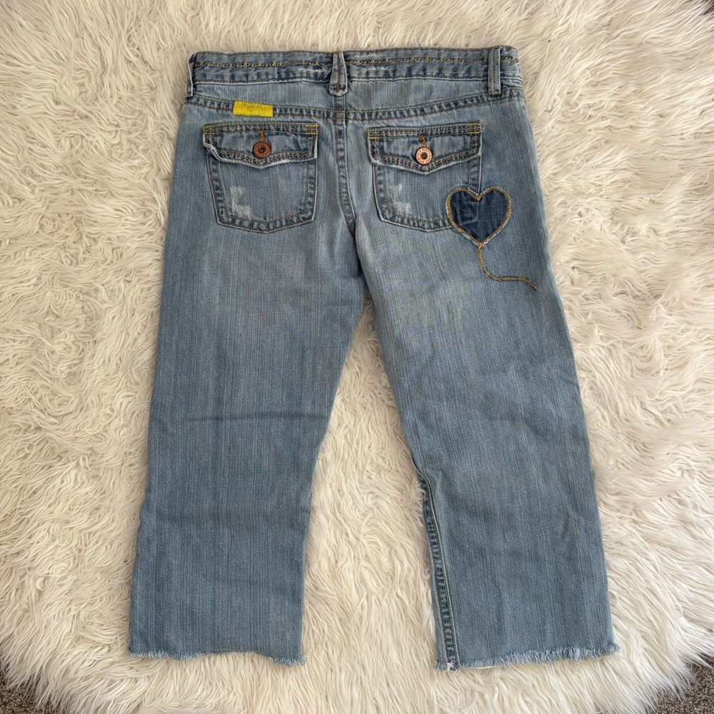 Y2k Old Navy Patchwork Capris - image 3